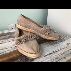 Sam Edelman flats with fringe balls